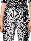 ONLINE EXKLUSIV - Stoffhose - Leo-Look