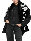 ONLINE EXKLUSIV - Oversized Schal - Fake Fur