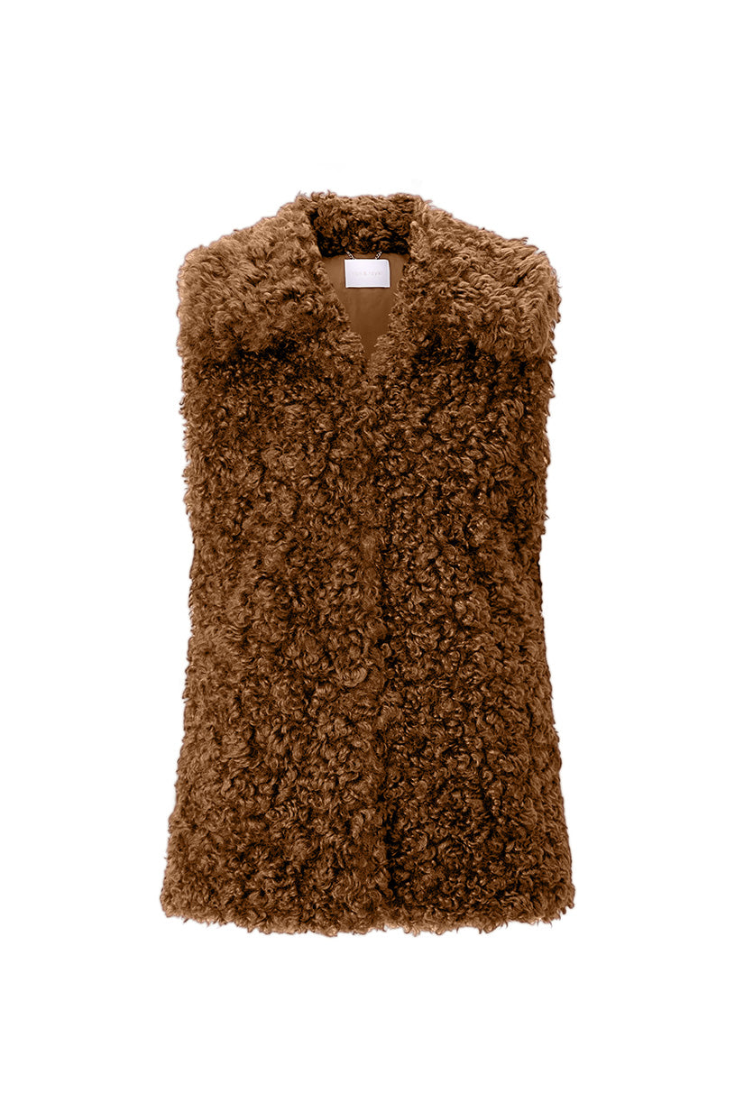 Weste - Fake Fur