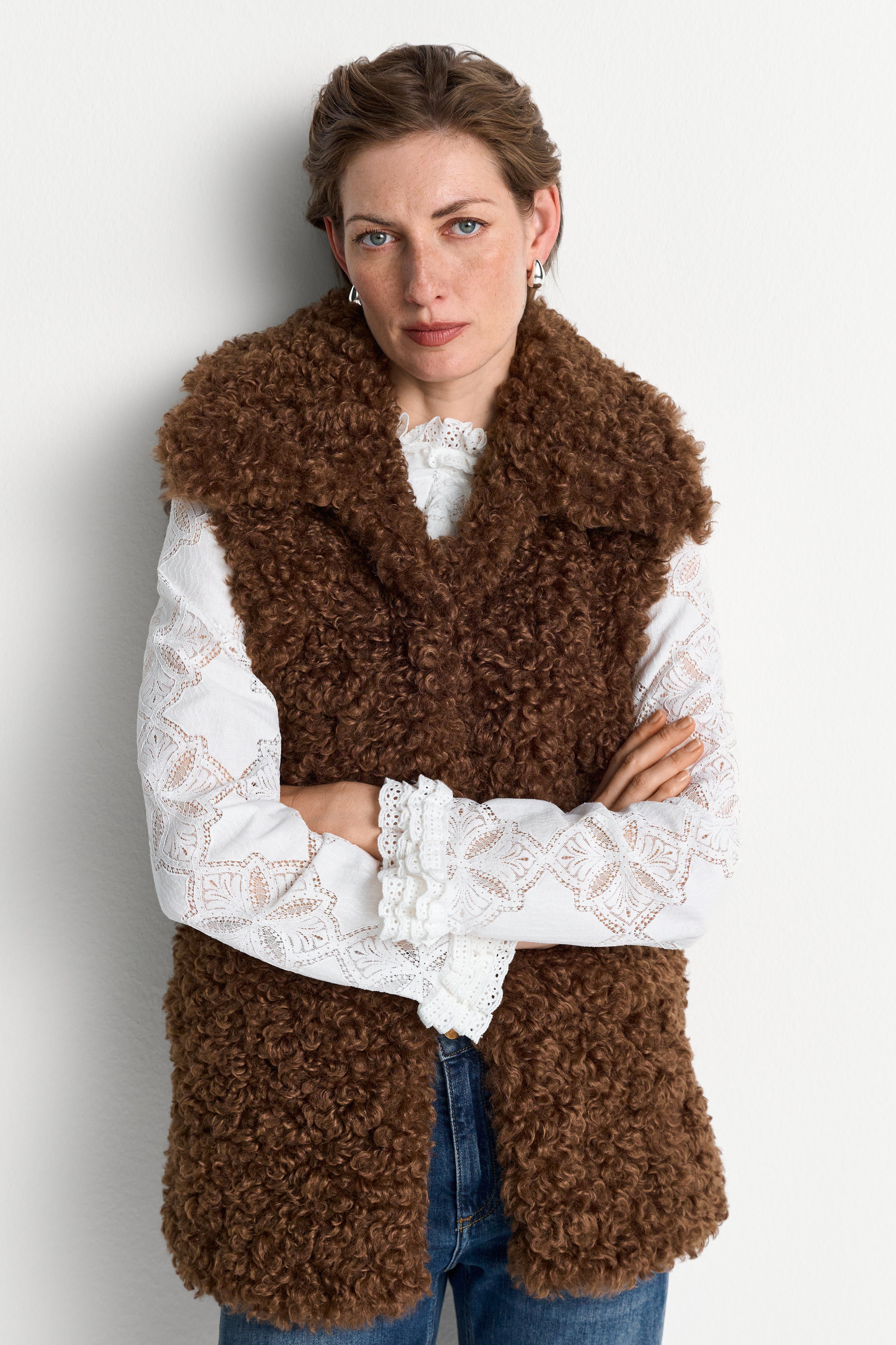 Weste - Fake Fur
