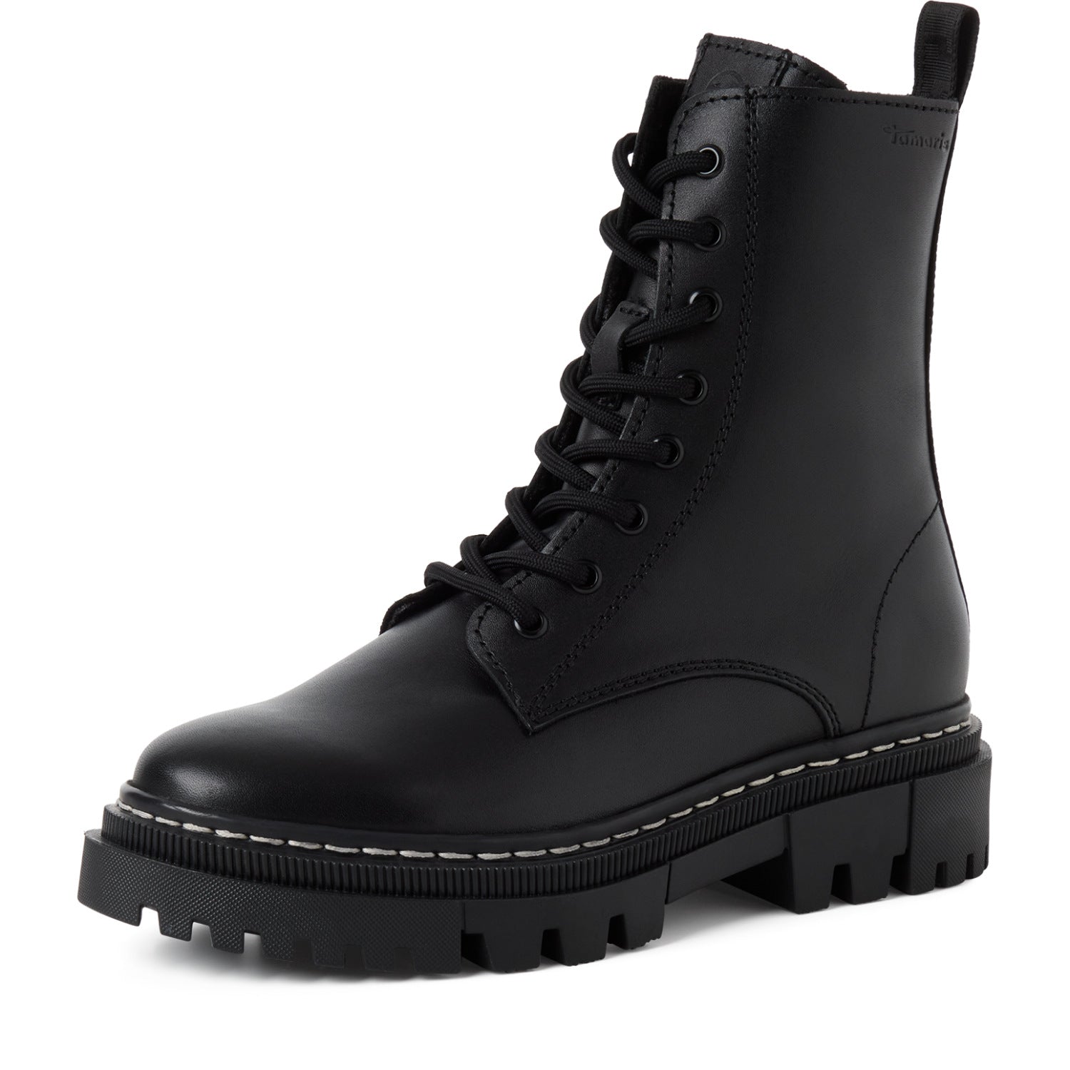 Schnürstiefel - Leder