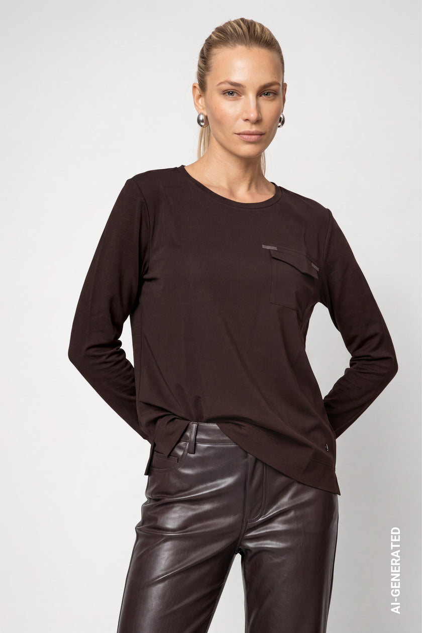 Blusenshirt - Schmuckdetails