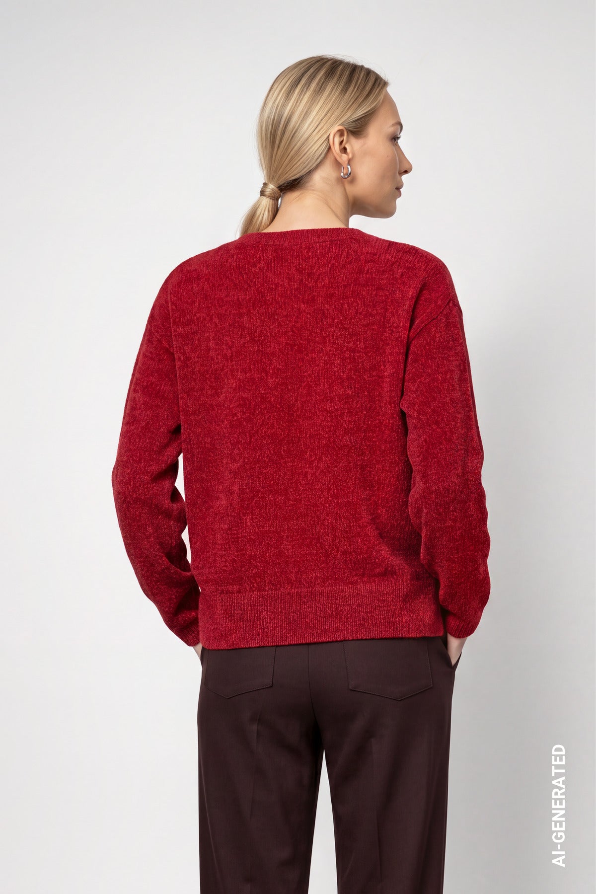 Strickpullover - Chenille