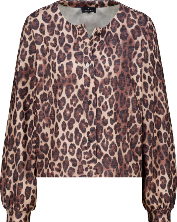 Strickjacke - Leomuster