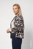 Strickjacke - Animalprint