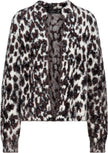 Strickjacke - Animalprint