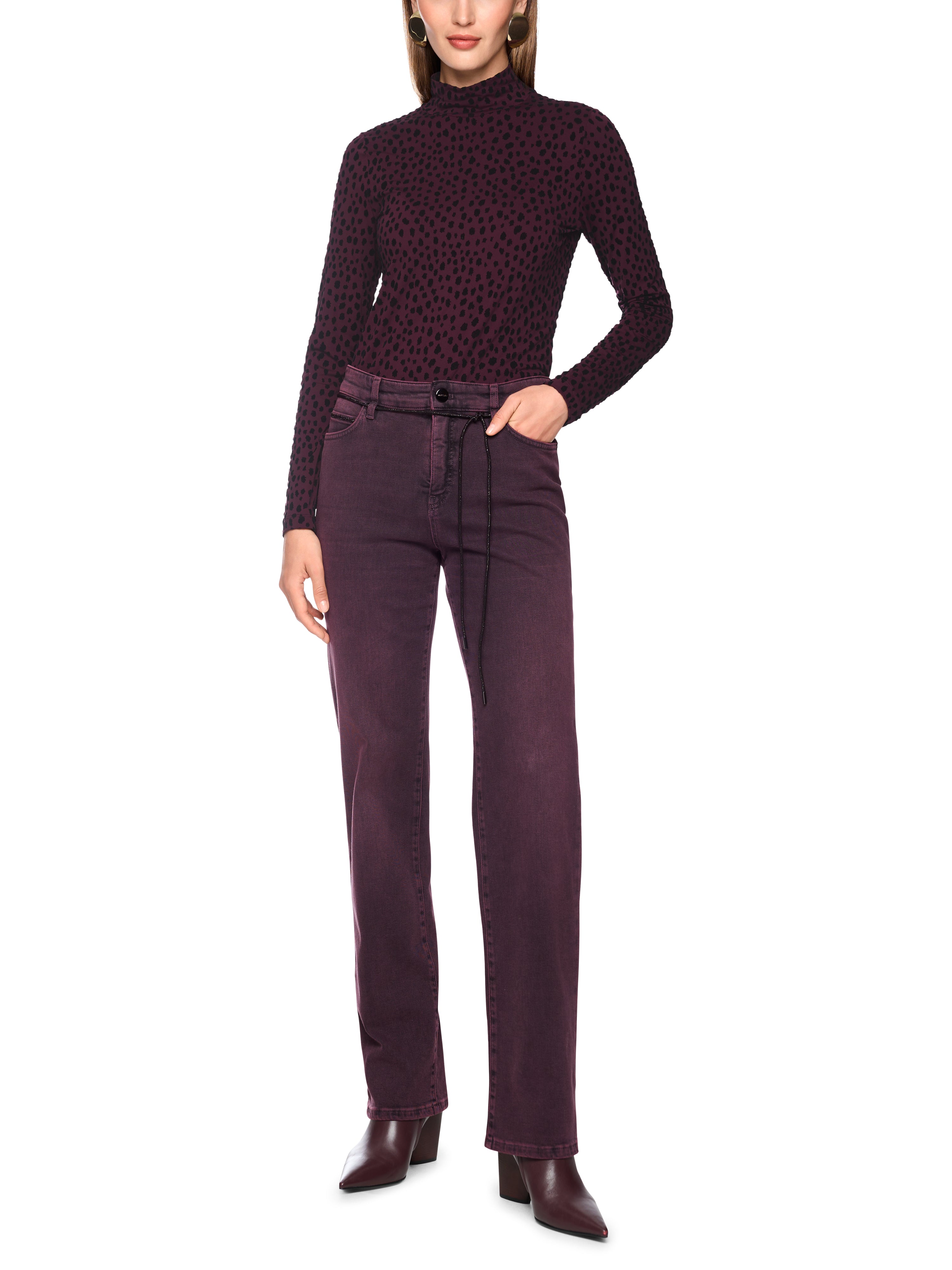 Stretch-Shirt - Bambi-Print