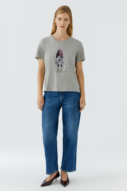 T-Shirt - Paillettenbesatz
