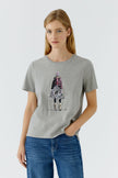 T-Shirt - Paillettenbesatz