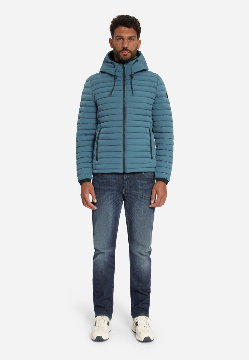 Steppjacke - Kapuze