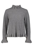 Strickpullover - Muschelsäume