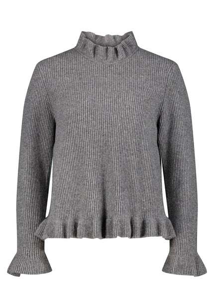 Strickpullover - Muschelsäume