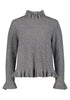 Strickpullover - Muschelsäume