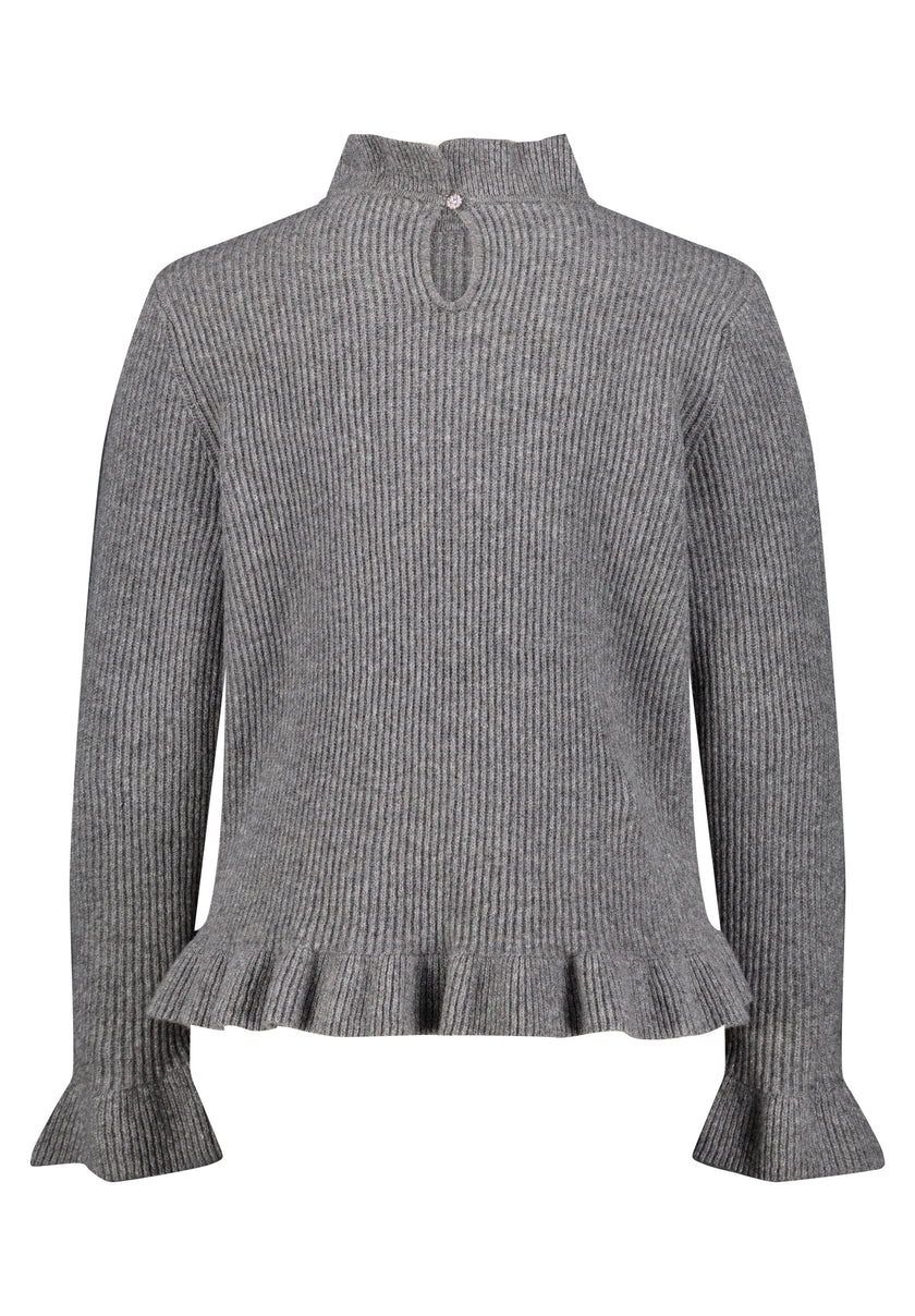 Strickpullover - Muschelsäume