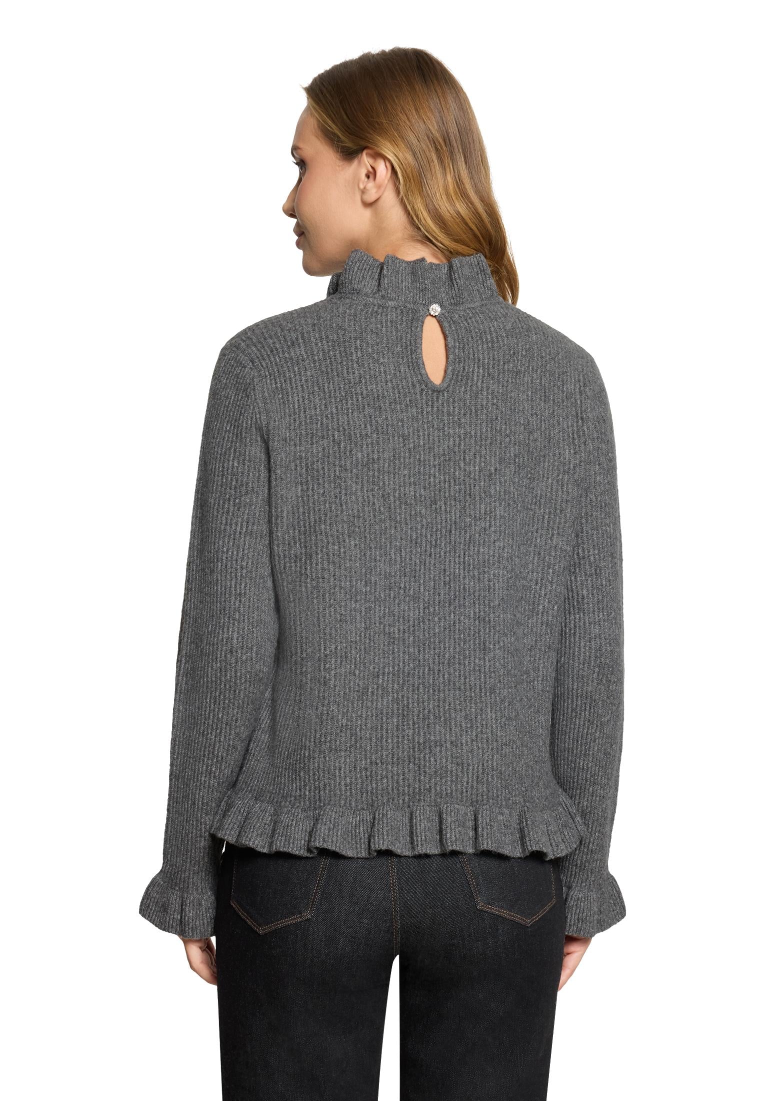 Strickpullover - Muschelsäume