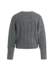 Rippstrickpullover - Fledermausärmel