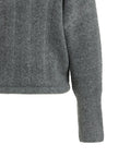 Rippstrickpullover - Fledermausärmel