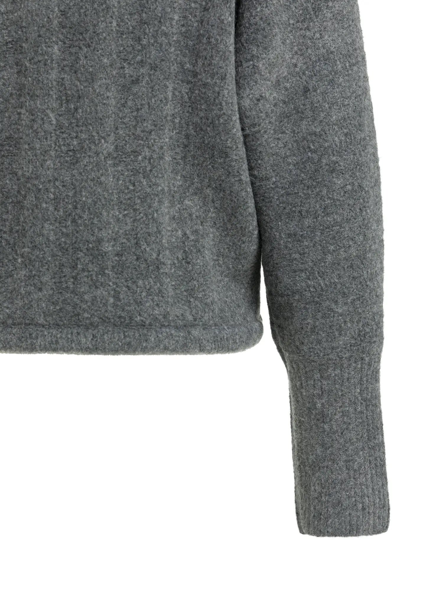 Rippstrickpullover - Fledermausärmel