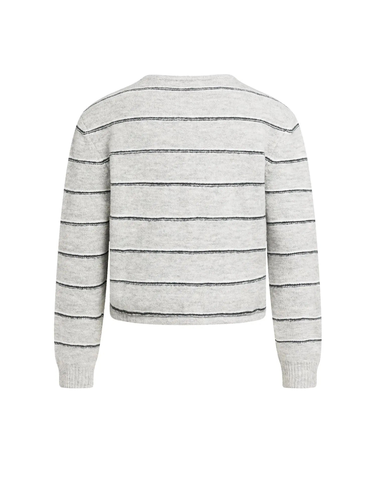 Strickjacke - Streifenmuster