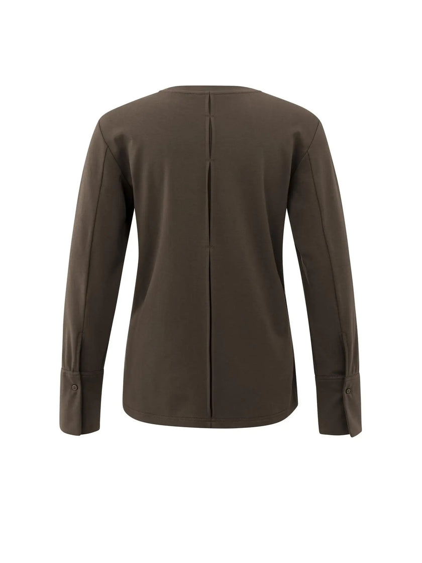 Langarmshirt - Baumwolle