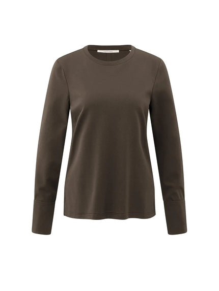Langarmshirt - Baumwolle