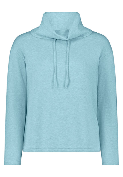 Strickpullover - Wasserfallkragen