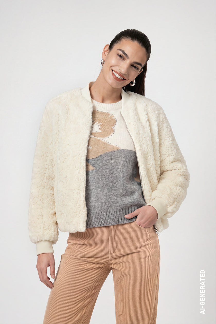 Jacke - Fake Fur