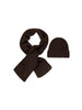 Beenie + Scarf Rib Knit Set