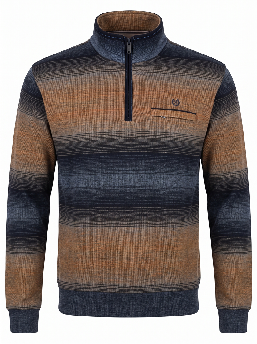 Sweat-Shirt Troyer Zip