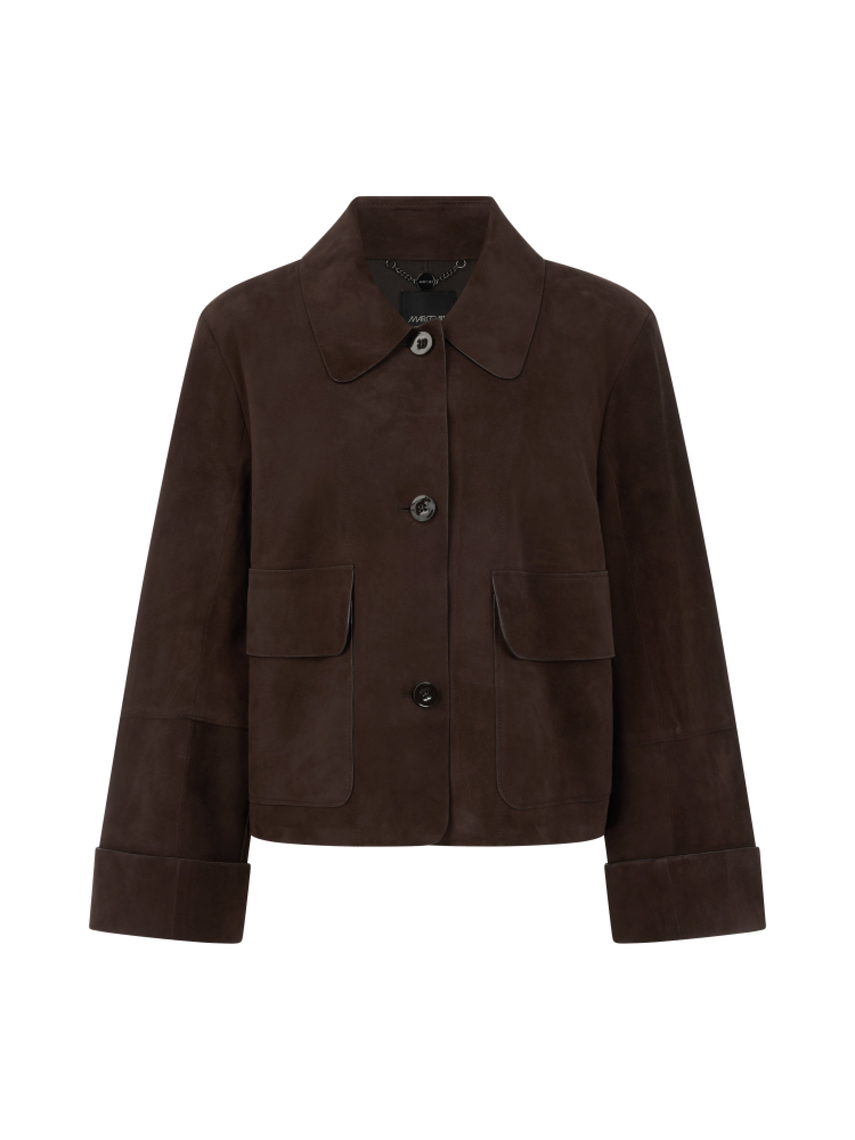 Jacke - Veloursleder