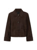 Jacke - Veloursleder