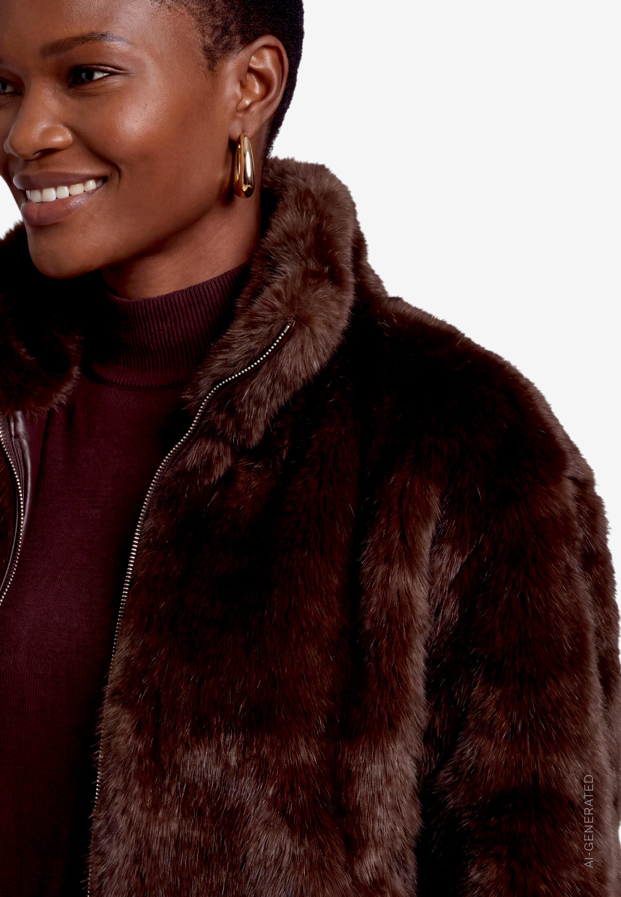 Jacke - Fake Fur