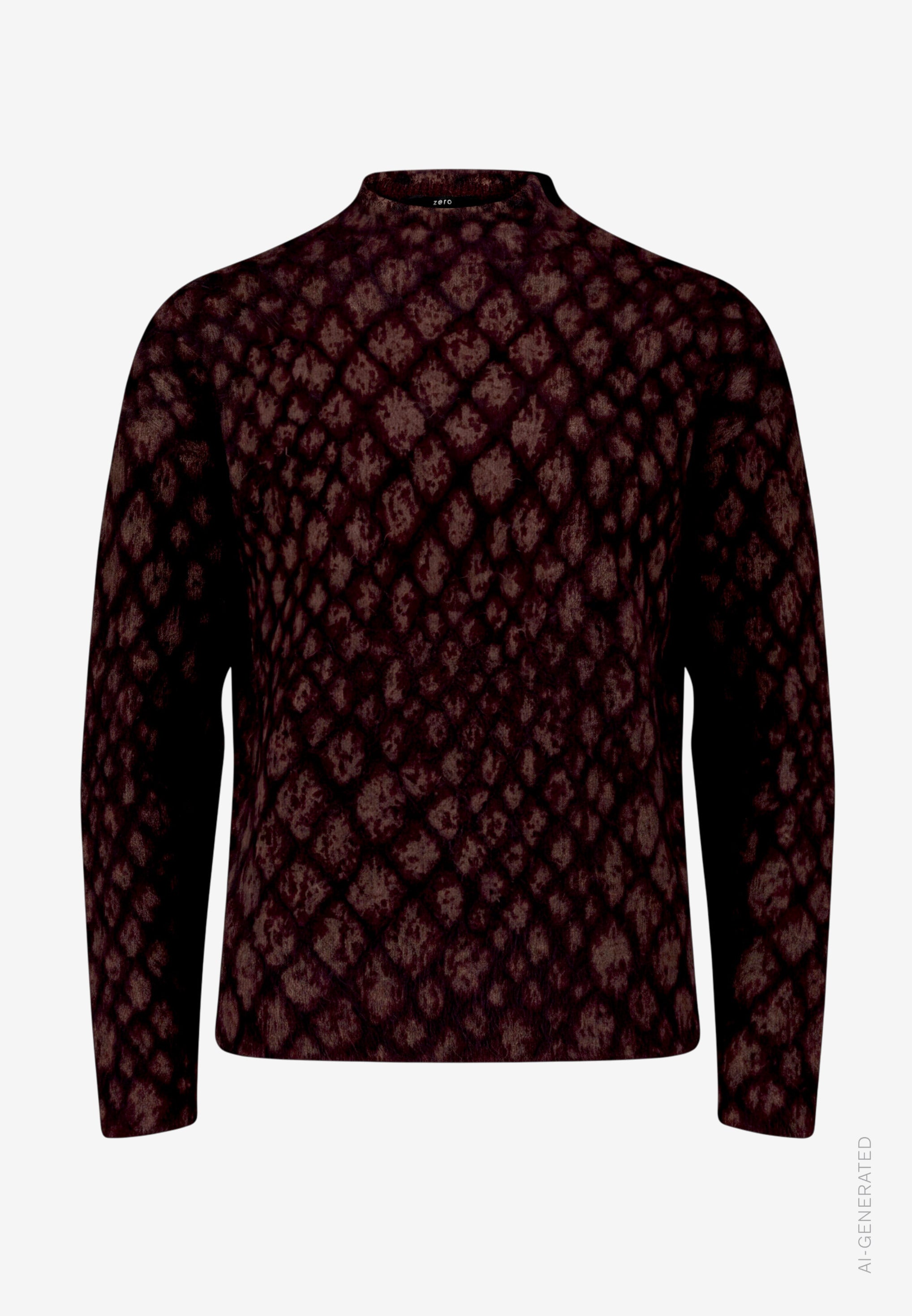 Strickpullover - Animalprint
