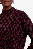 Strickpullover - Animalprint
