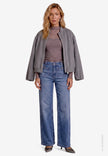 Mesh-Shirt - Glitzersteinen