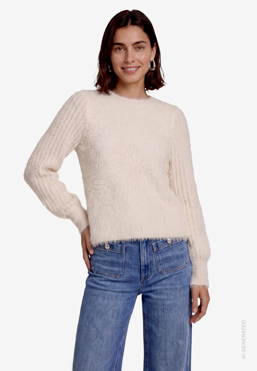Pullover  - Stehkragen