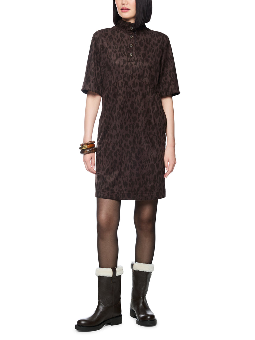 Kleid - Leo-Look