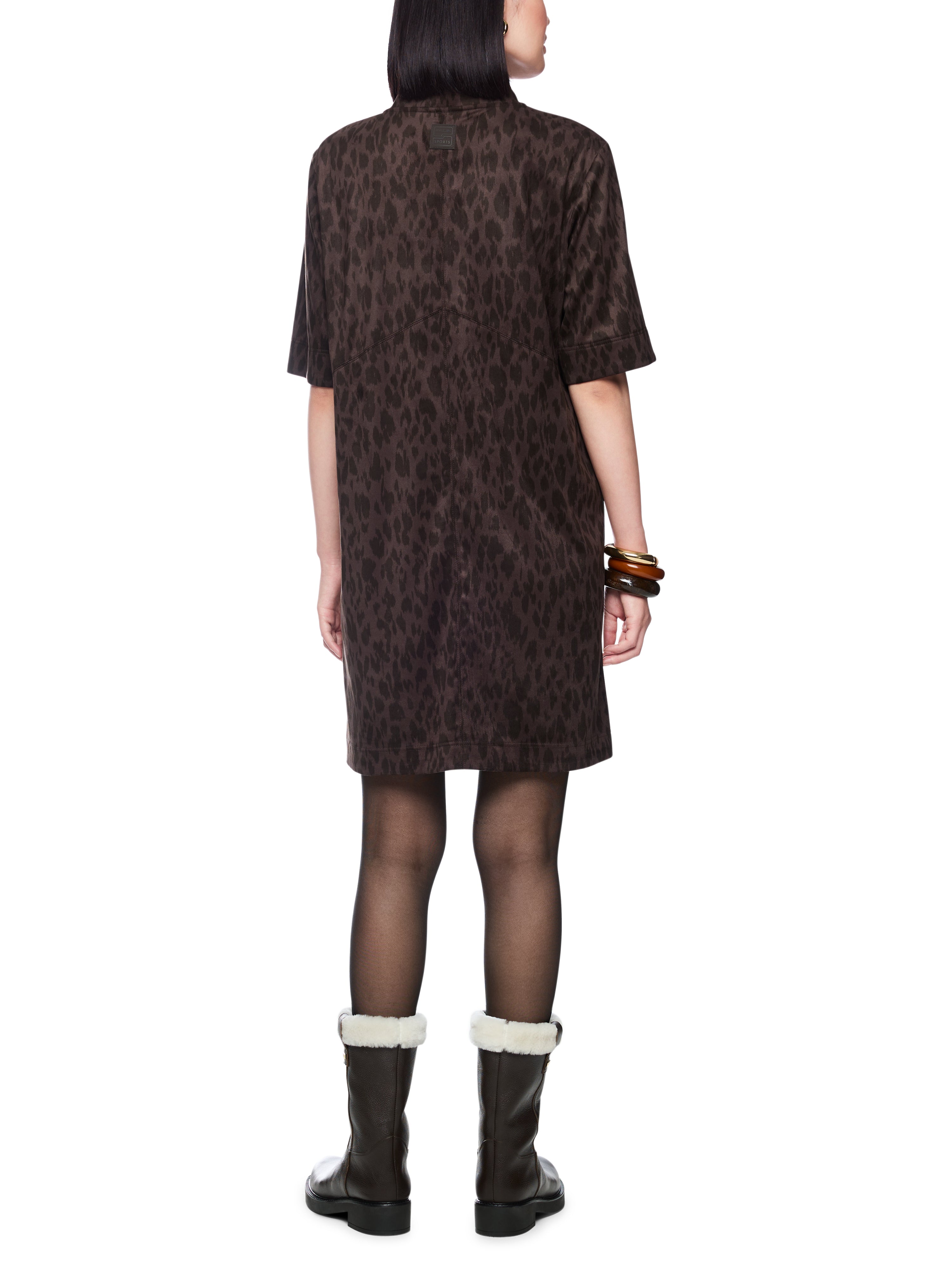 Kleid - Leo-Look