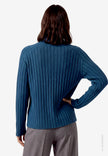 Strickpullover  - Stehkragen