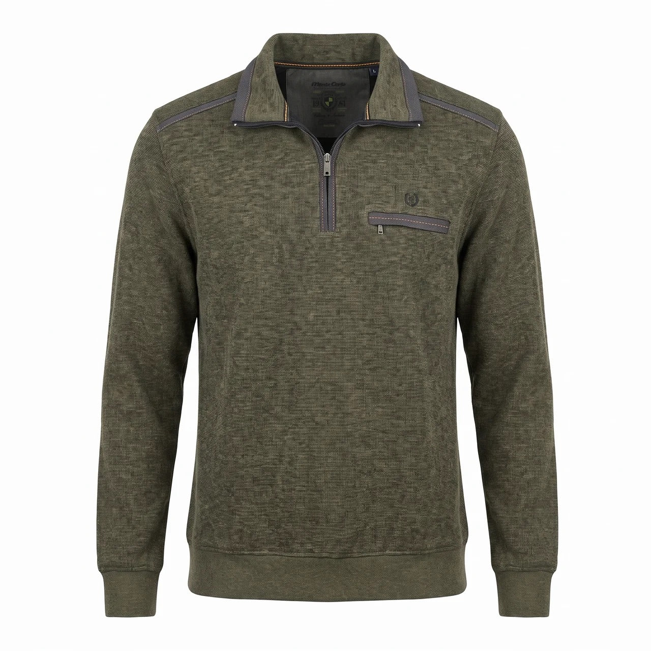 Sweat-Shirt Troyer Zip