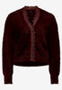 Strickjacke - Spitze