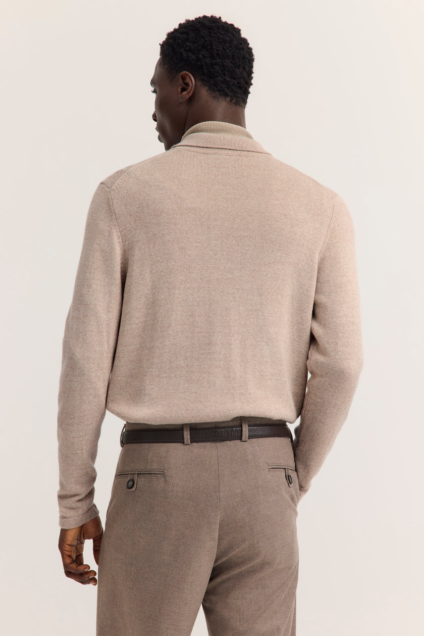 Strickjacke - Wollmix