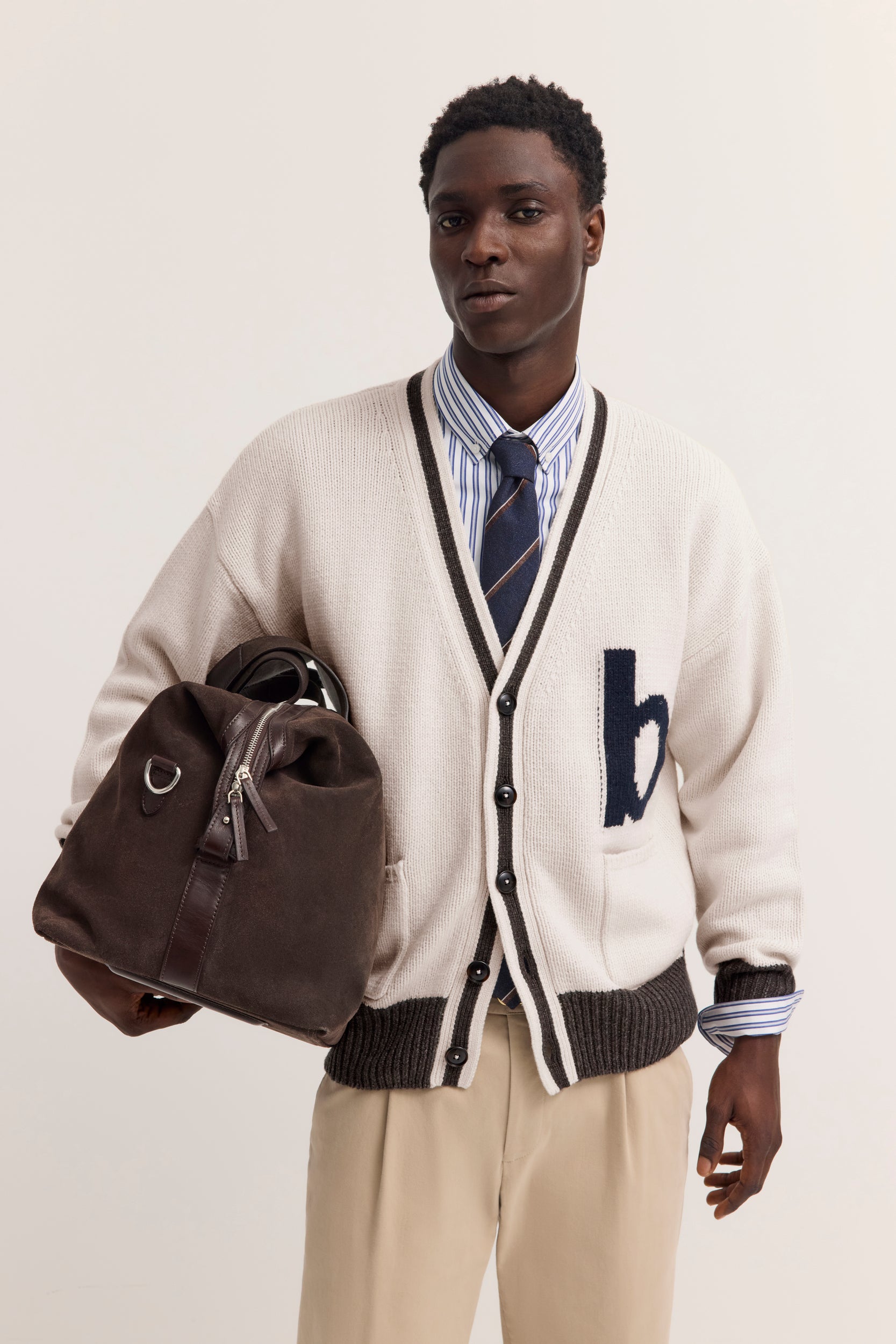 Strickjacke - Collegestyle