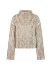 Ozelot-Pullover Knitted in Germany