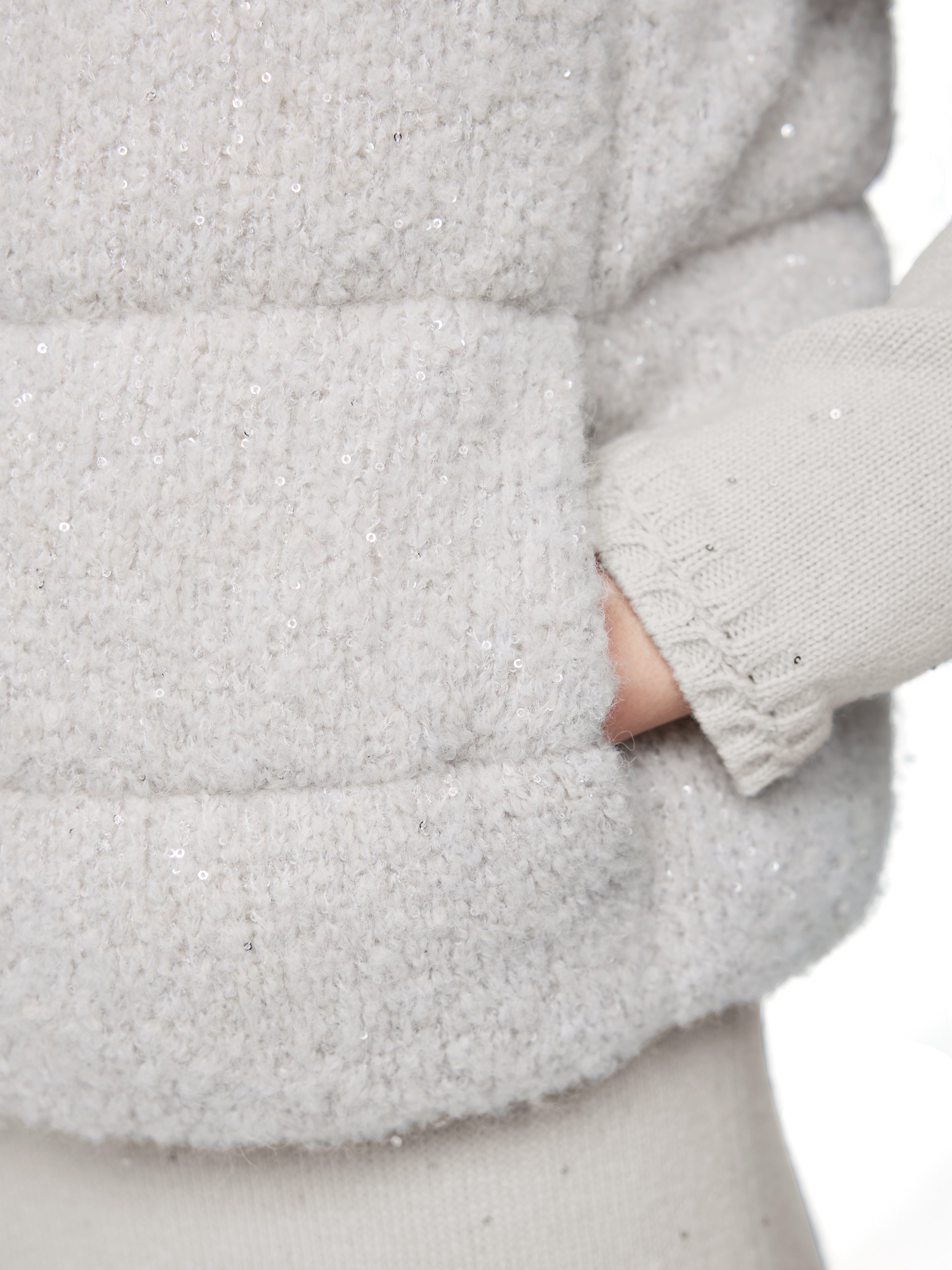Weste - Bouclé