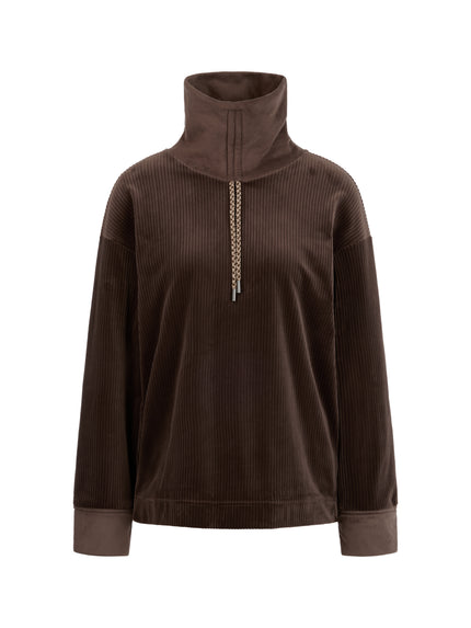Nicki-Pullover - Rollkragen