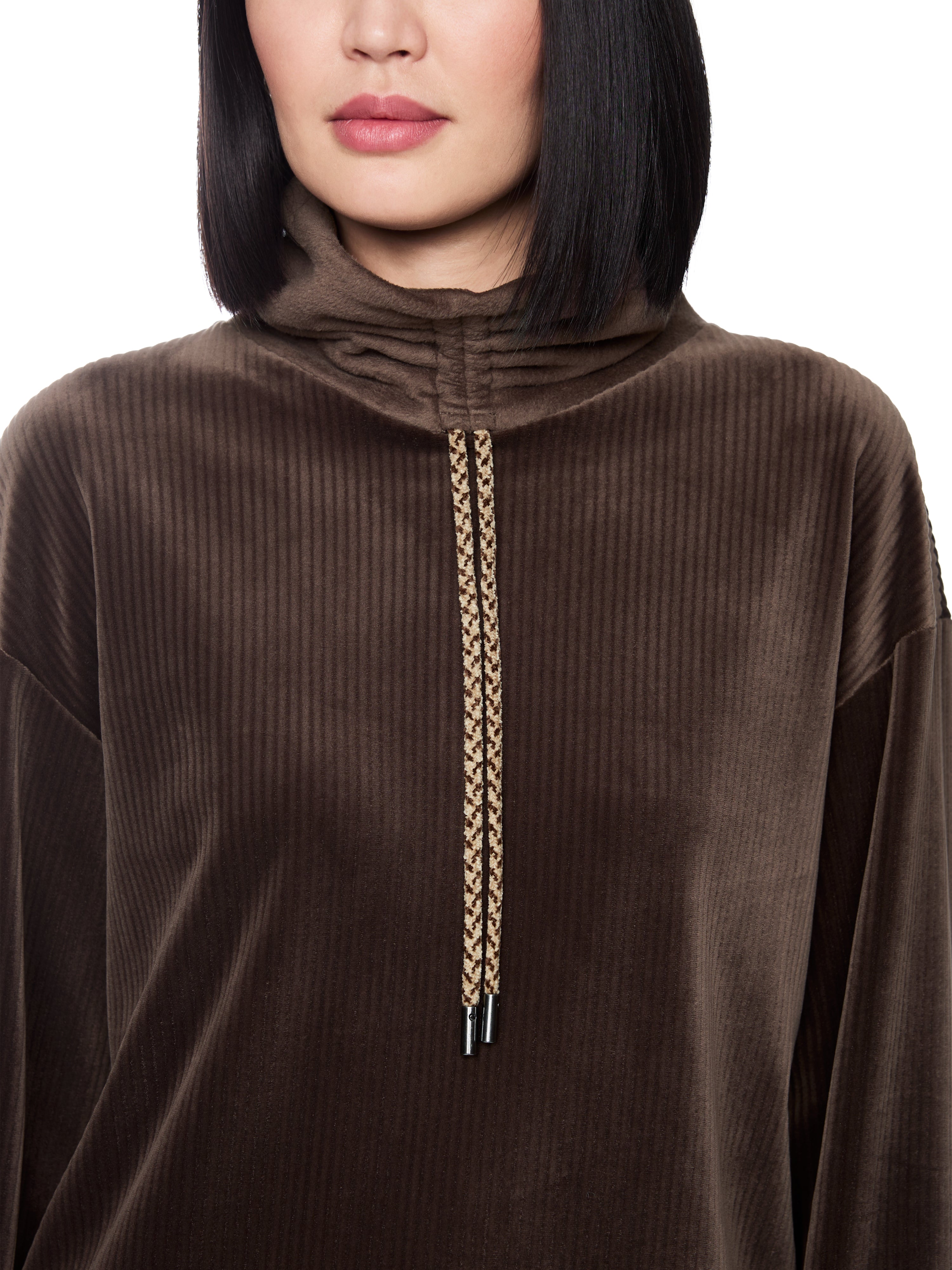 Nicki-Pullover - Rollkragen