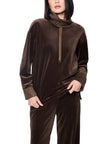 Nicki-Pullover - Rollkragen