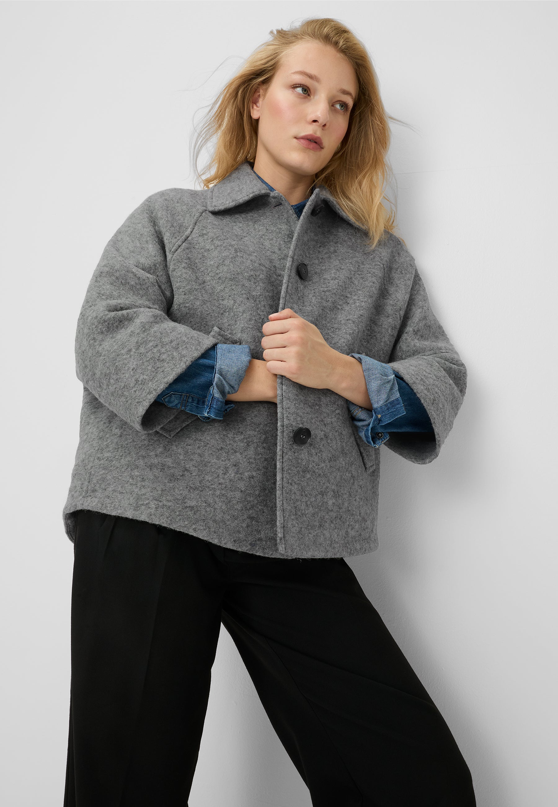 Wolljacke - Oversize