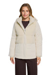 Steppjacke - Fake Fur Besatz